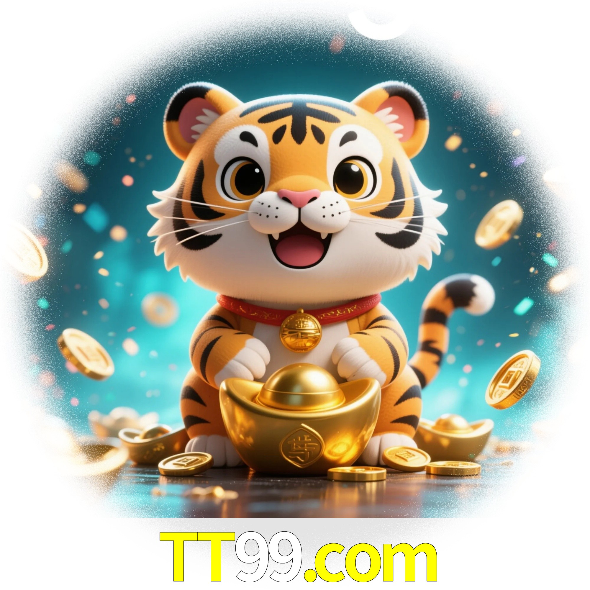Slot machine 3D icon with number 7 and 1